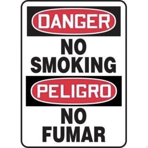 Accuform BILINGUAL Safety Sign SPANISH SBMSMK133XP SBMSMK133XP - main